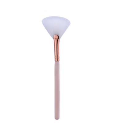 DEENER Cosmetic Tools Custom Logo Mask Applicator Make Up Brush Fan Mud Synthetic Face Mask Brush